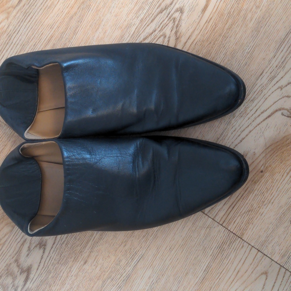 New Everlane The Modern Babo Leather Loafer Black